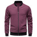 Herren Sportjacke mit modischem Stehkragen und elastischem Bund