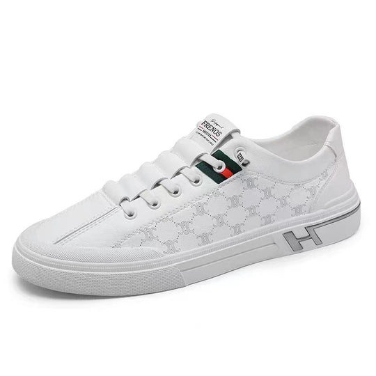 Damen Modische Sneakers aus hochwertigem Kunstleder mit bequemem Fußbett R&B