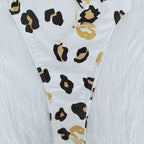 Damen Eleganter Badeanzug mit knotbarem Detail R&B
