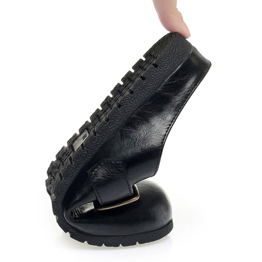Damen Clogs mit modischem Riemen und komfortablem Fußbett R&B