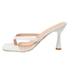 Damen Elegante Zehentrenner mit modischem Absatz R&B