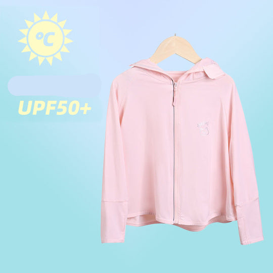 Damen Sportliche UV-Schutzjacke mit Kapuze R&B