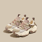 Damen Sportliche Chunky Sneakers mit atmungsaktiver Mesh-Oberfläche und robustem Sohlenprofil R&B