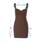 Damen figurbetontes Cocktailkleid mit Schlankmachenden Details R&B