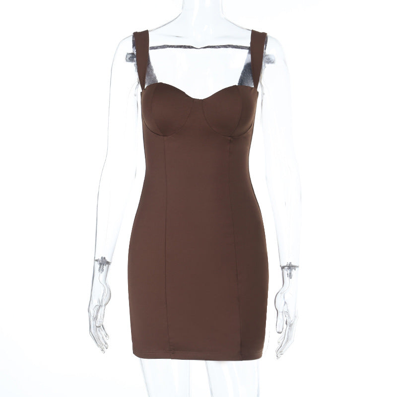 Damen figurbetontes Cocktailkleid mit Schlankmachenden Details R&B