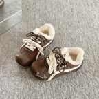 Damen Sneaker mit wärmendem Fleece-Innenfutter und modischem Design R&B