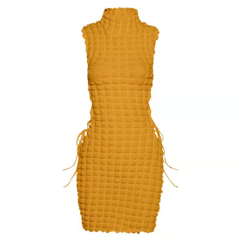 Damen Bodycon Kleid mit raffiniertem Strukturdesign R&B