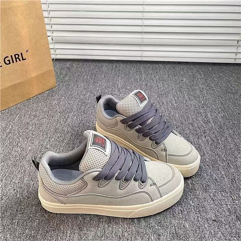 Damen Modische Sneaker mit atmungsaktivem Obermaterial und rutschfester Sohle R&B