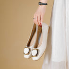 Damen Elegante Ballerinas mit funkelndem Schmuckdetail R&B