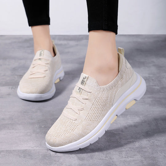Damen Atmungsaktive Freizeit-Sneaker mit elastischer Sohle R&B
