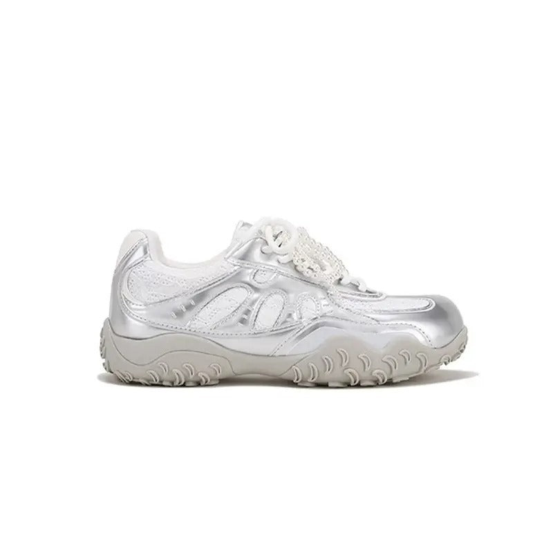 Damen Sportliche Lauf Sneakers mit atmungsaktiver Mesh-Oberfläche und rutschfester Sohle R&B