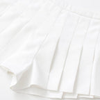 Damen Faltenrock Shorts R&B