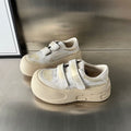 Damen Chunky Sneakers mit verstellbaren Klettverschlüssen und dämpfender Sohle R&B
