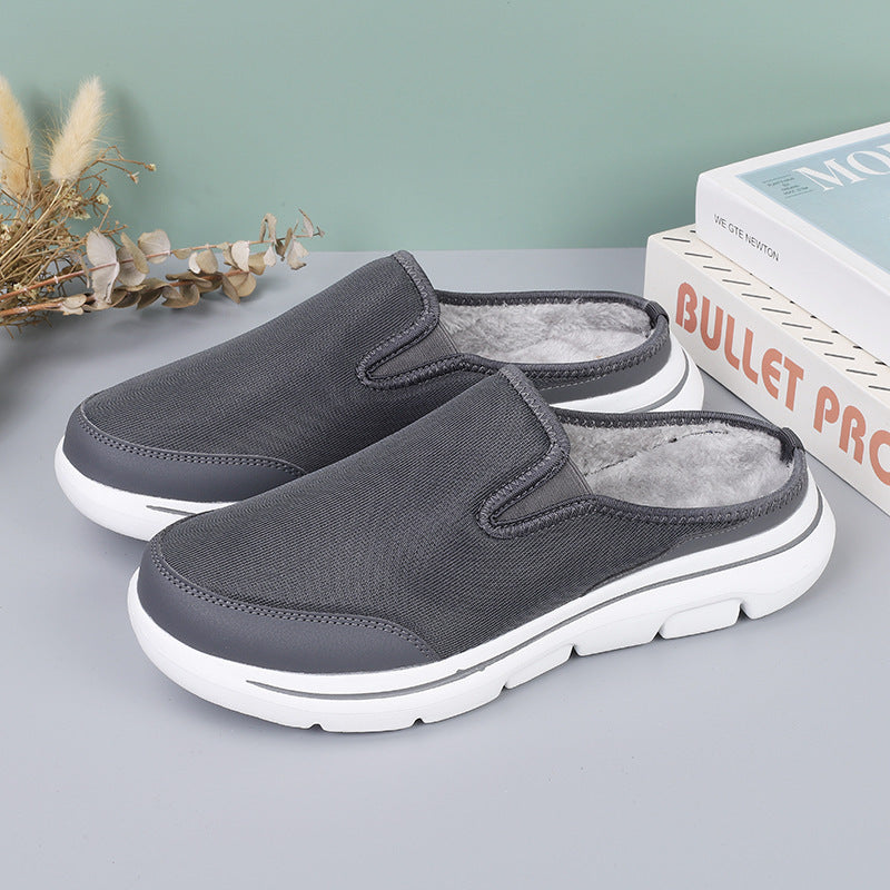 Damen Bequeme Slip-On Clogs mit kuscheligem Innenfutter
