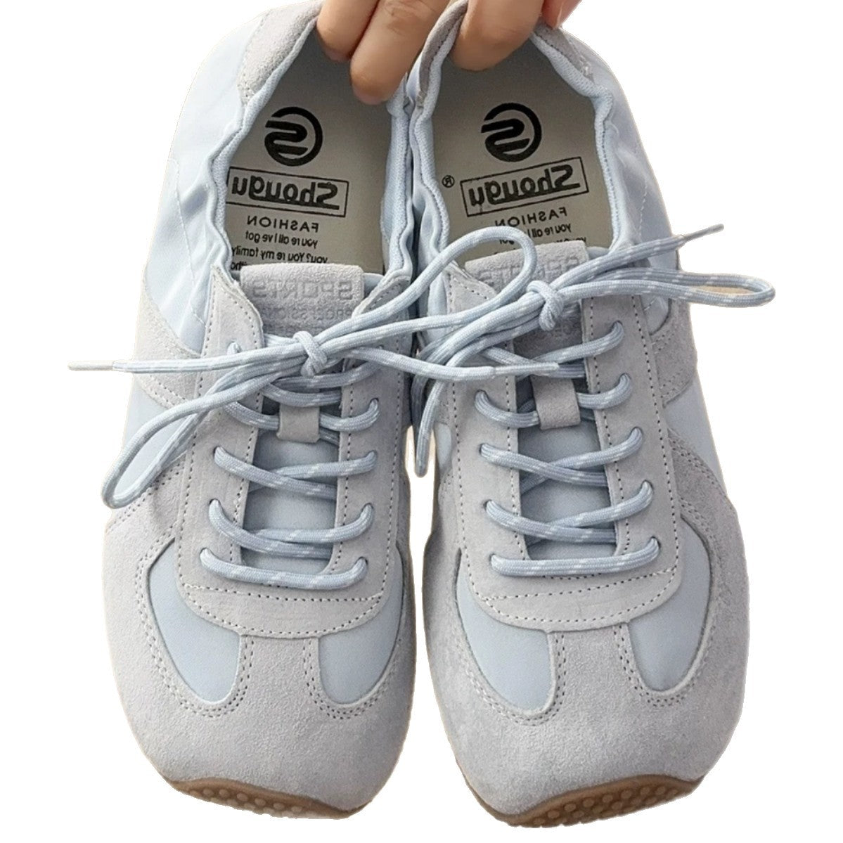 Damen atmungsaktive Freizeitsneaker mit rutschfester Sohle R&B