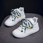 Damen Sportliche High-Top Sneakers mit innovativem Schnürsystem R&B