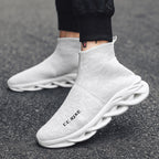 Damen High-Top Sneakers mit flexiblem Gehkomfort und atmungsaktivem Obermaterial