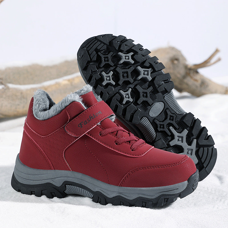Damen Winterstiefel mit rutschfester Sohle und wärmendem Futter R&B