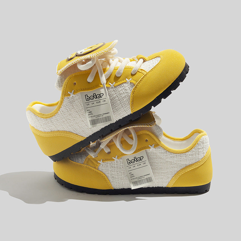 Damen Sportliche Sneaker mit atmungsaktiver Gewebestruktur und rutschfester Sohle R&B