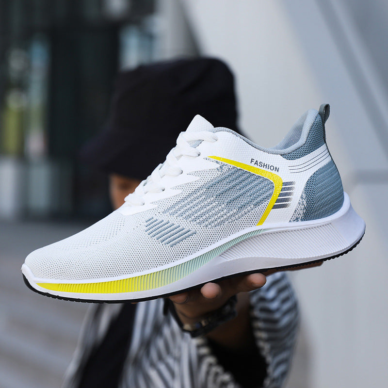 Damen Sportliche Sneaker mit atmungsaktivem Mesh und flexibler Dämpfung R&B