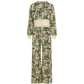 R&B | Unformal Kontrastfarbe Gesamt Hoodie Langarm Sweatshirt Hose Zwei Teile Camouflage Strickjacke Hose Set