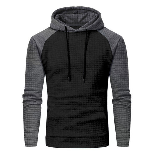 Herren Kapuzenpullover mit strukturiertem Design und modernem Schnitt R&B