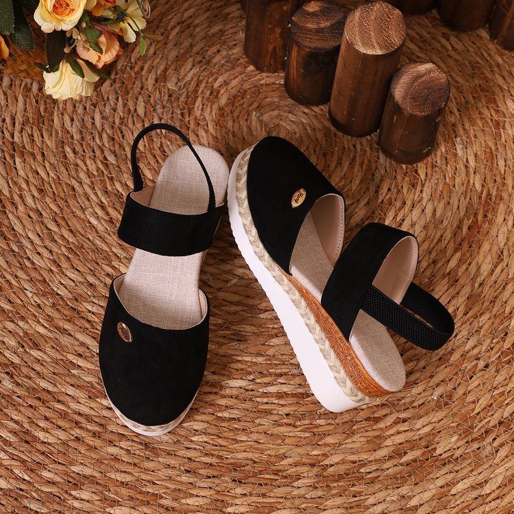 Damen Plateau Sandalen R&B
