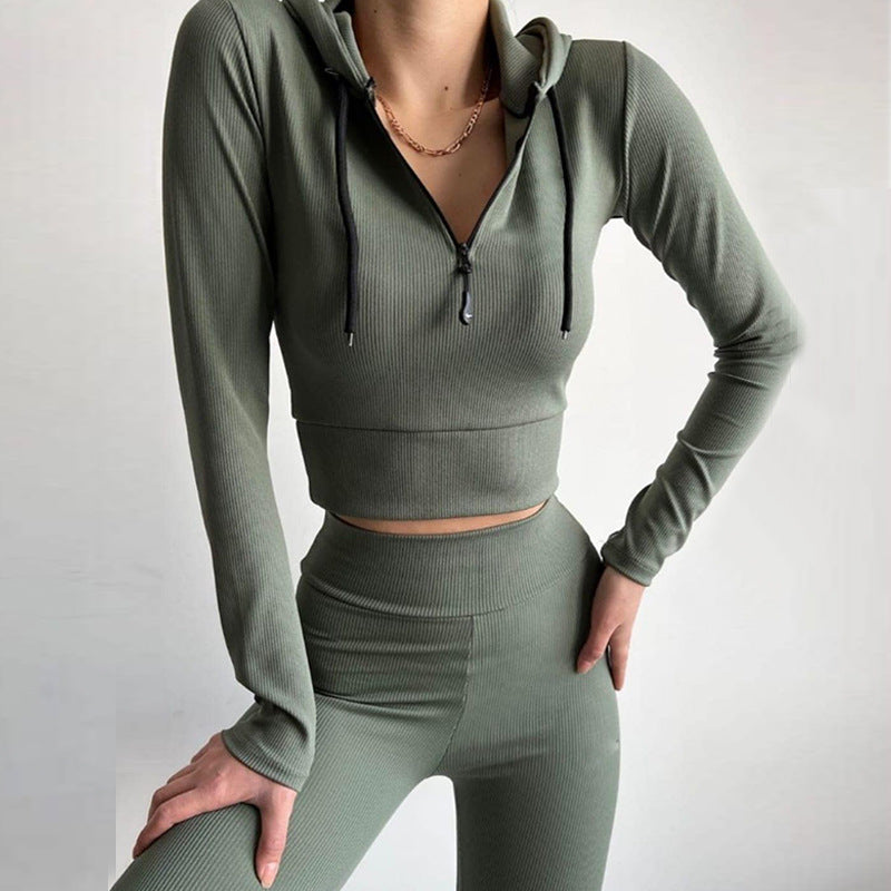 Damen Langärmliges Fitnessoberteil R&B