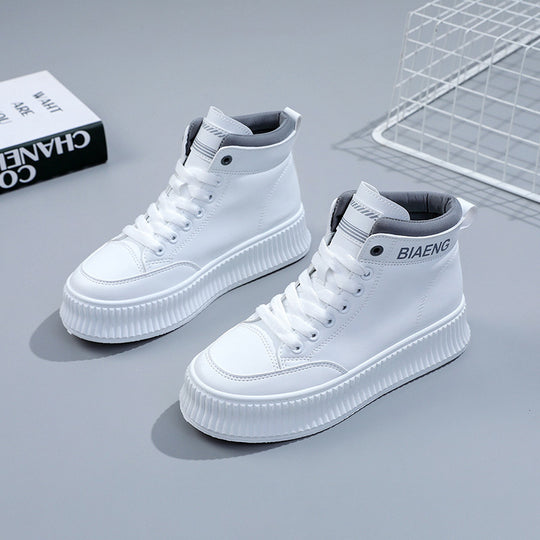 Damen Hohe Modische Sneakers mit dämpfender Sohle R&B