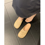 Damen Ballerinas mit modischem Faltendesign und komfortabler Innensohle