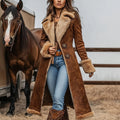 R&B |Retro-Windbreaker-Plüsch-Herbst- und Winter-modische warme Jacke