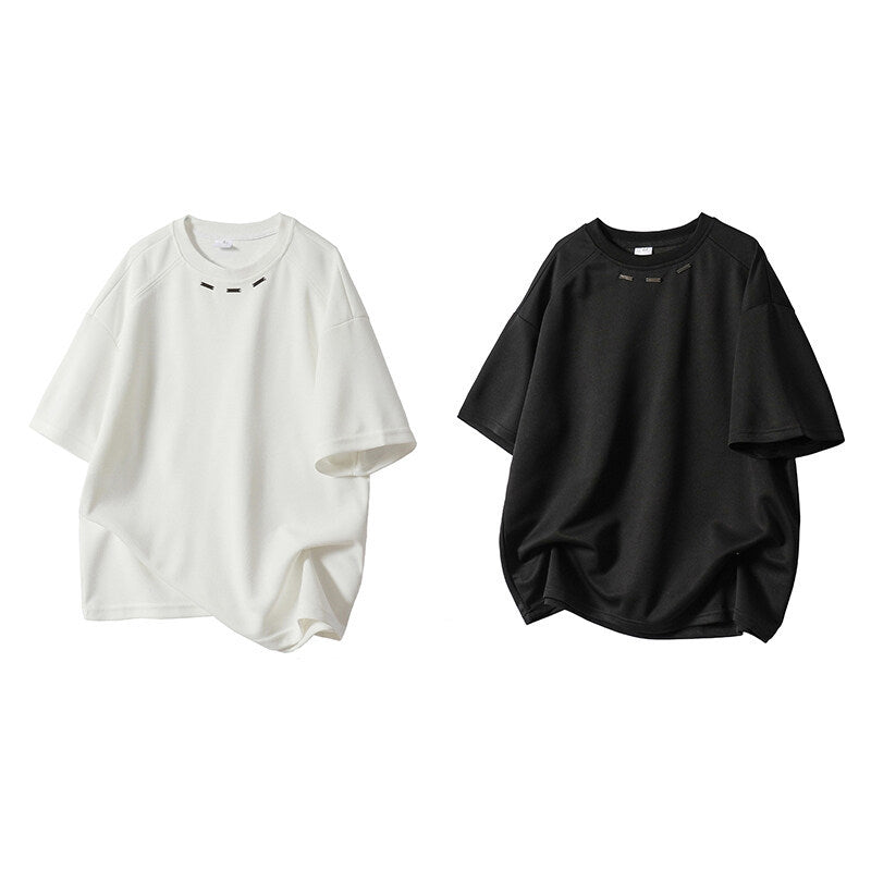 Damen Oversized T-Shirt mit modernem Schnitt und dekorativen Akzenten