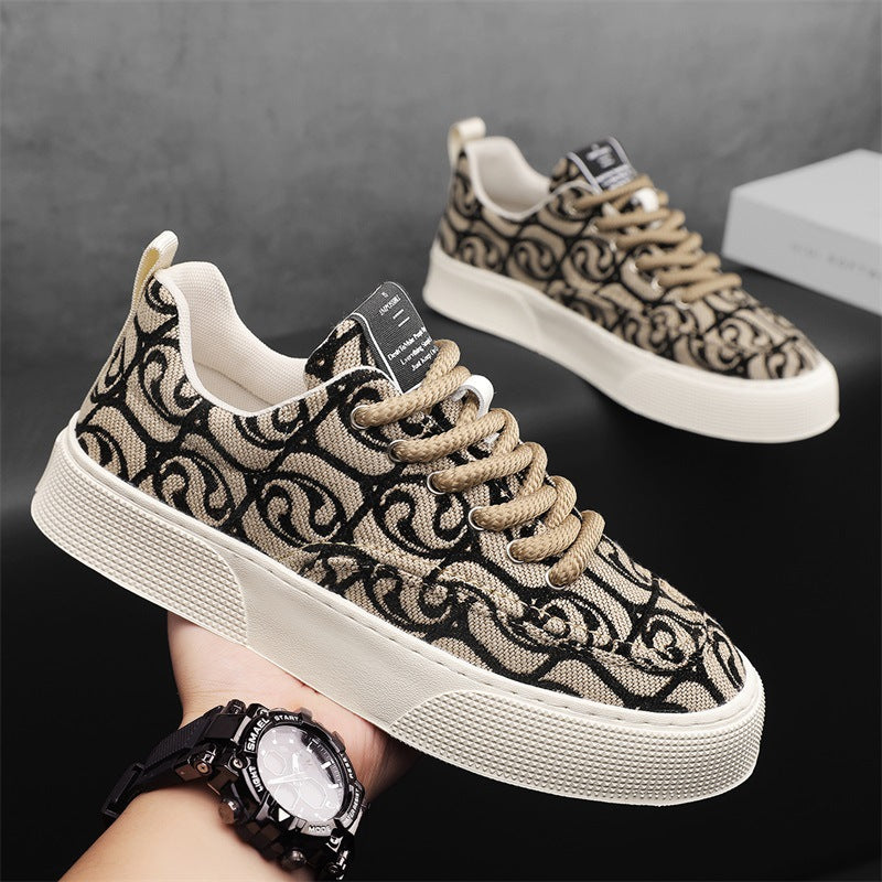 Damen Modische Casual Sneakers mit einzigartigem Muster