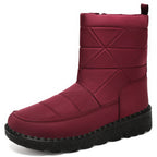 Damen Winterstiefel mit isolierender Sohle und wärmendem Innenfutter