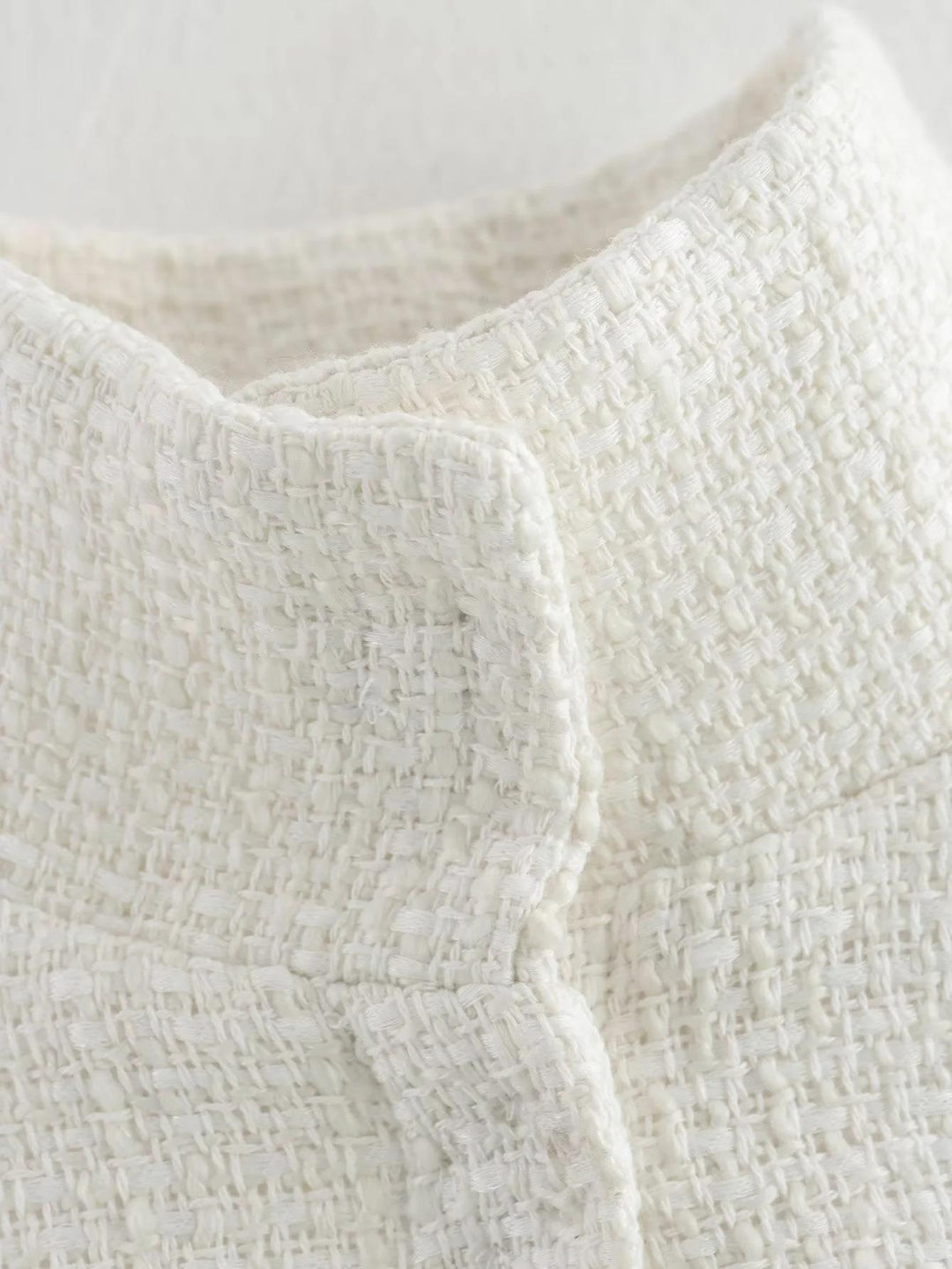 Damen elegante Umhangjacke aus strukturiertem Gewebe R&B