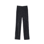 Damen modische Statement-Hosen mit Fransen R&B