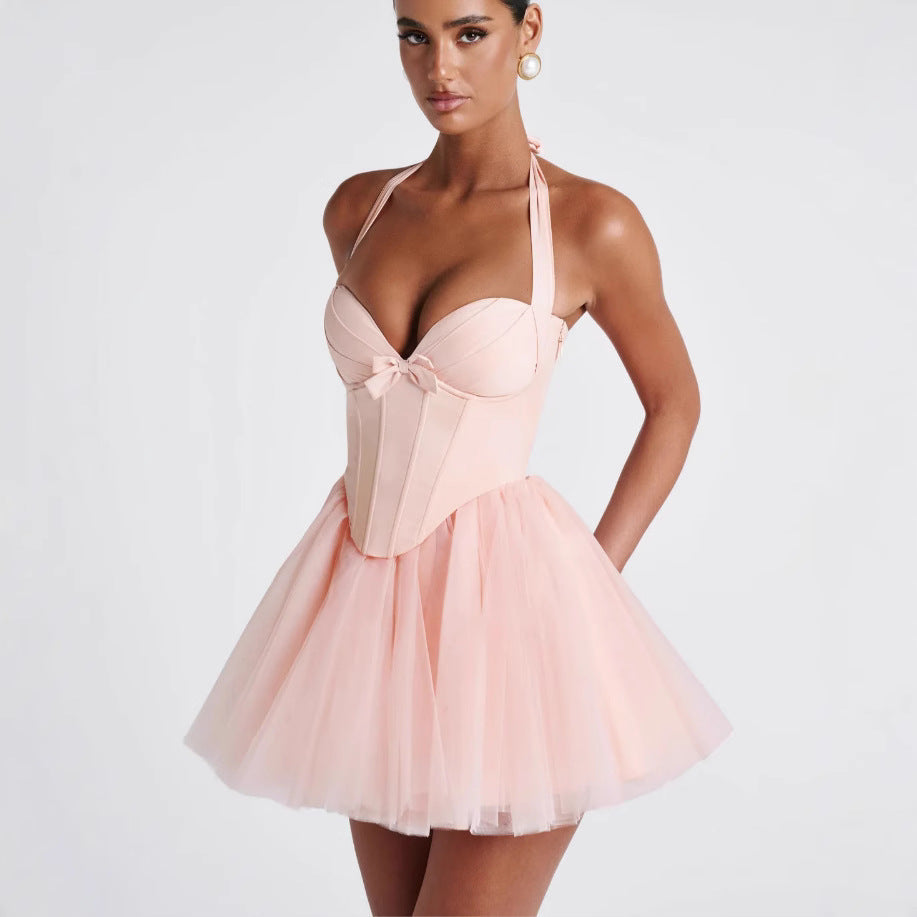 Damen Hochzeitskleid mit elegantem Trägerdesign
