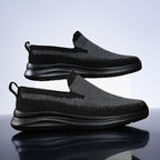 Damen Bequeme Slip-On Sneakers mit strukturierter Konstruktionsart