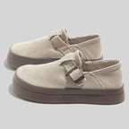 Damen Bequeme Slipper mit modischer Schnalle