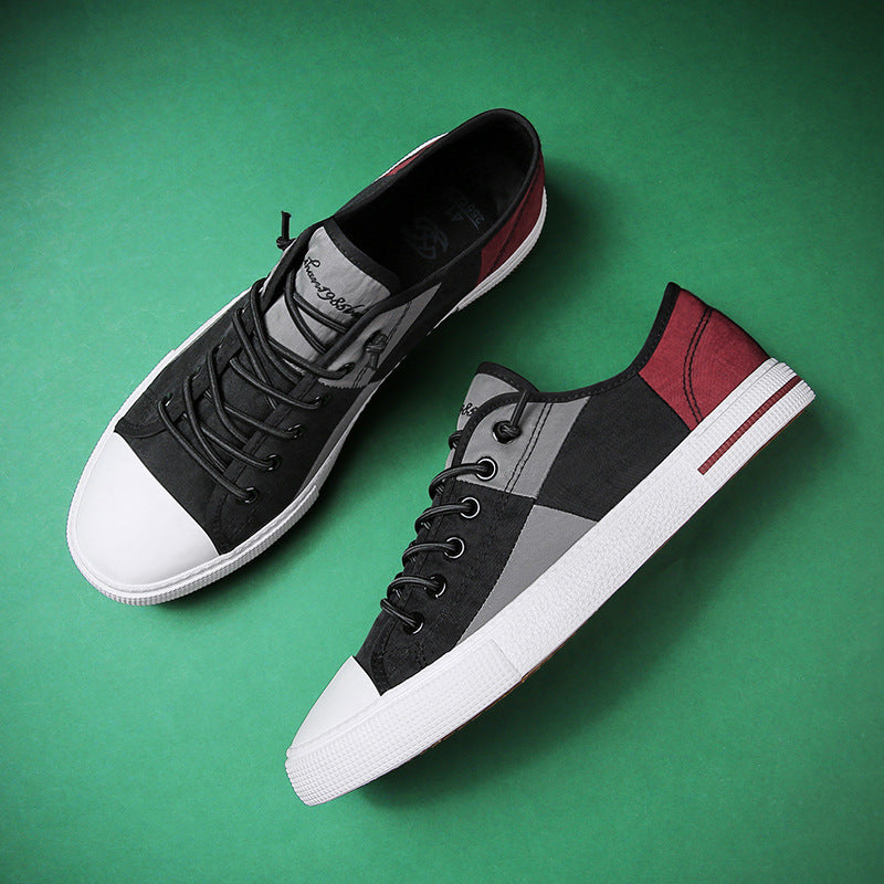 Damen Modische Sneakers mit farbenfrohem Design und atmungsaktiven Eigenschaften