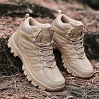 Damen Stabile und wetterfeste Wanderschuhe mit hohem Schaft