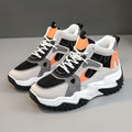 Damen sportliche High-Top Sneakers mit starkem Dämpfungssystem und strapazierfähigem Obermaterial R&B