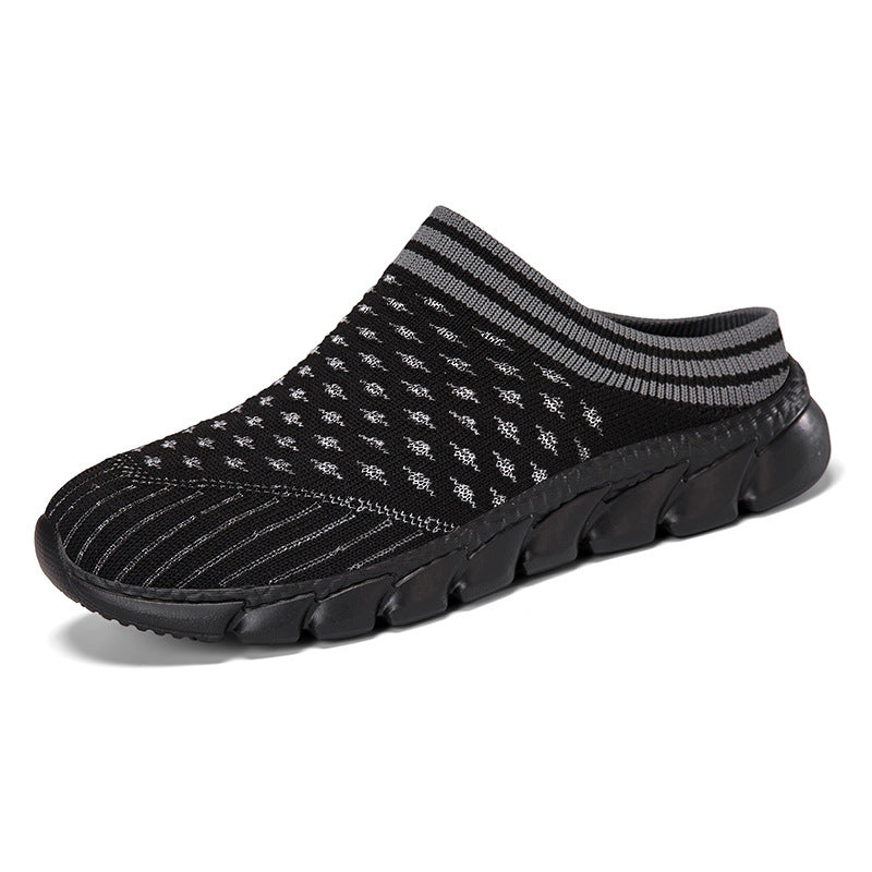 Damen nan Strick-Mule mit sockenhaftem Schaft und gedämpfter Segmentlaufsohle R&B