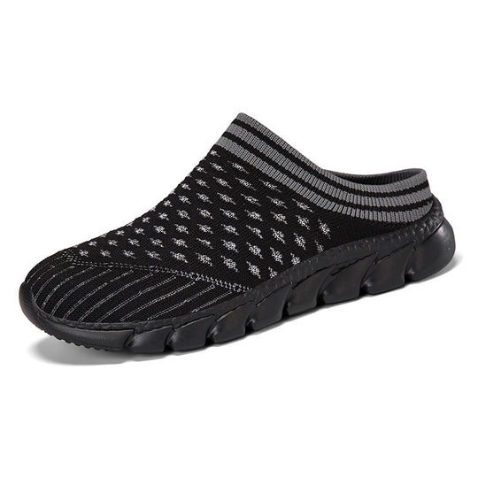 Damen nan Strick-Mule mit sockenhaftem Schaft und gedämpfter Segmentlaufsohle R&B