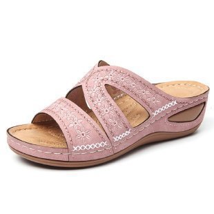 Damen Bequeme Clogs mit floralem Design und ergonomischer Sohle R&B