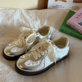 Damen Elegante Sneakers mit luxuriösem Satin-Obermaterial und verspielten Schleifen R&B