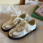 Damen Elegante Sneakers mit luxuriösem Satin-Obermaterial und verspielten Schleifen R&B