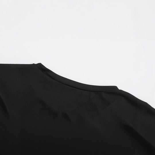 Damen Crop-T-Shirt mit kreativem Textdesign R&B