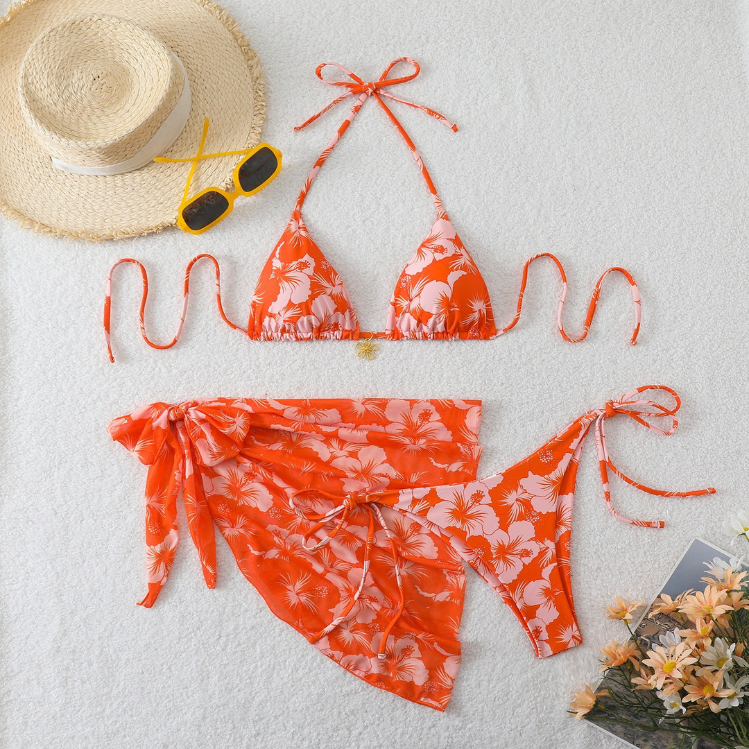 Damen Blumenmuster Bikiniset R&B