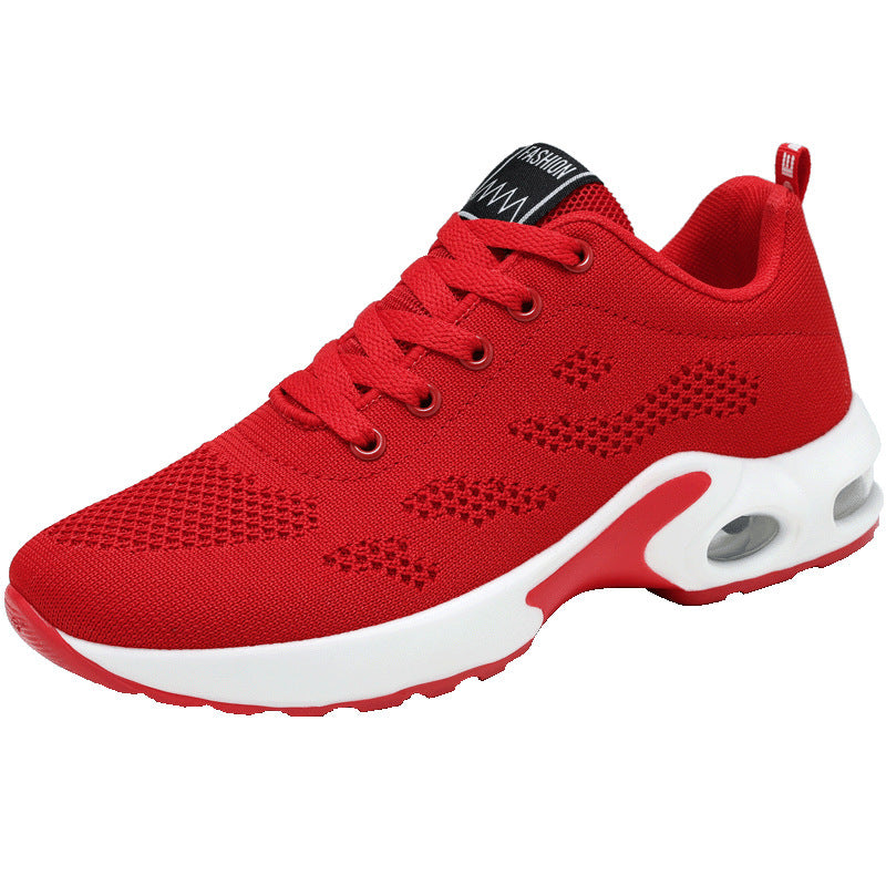 Damen Sportliche Sneaker mit atmungsaktiver Mesh-Oberfläche und dämpfender Sohle R&B